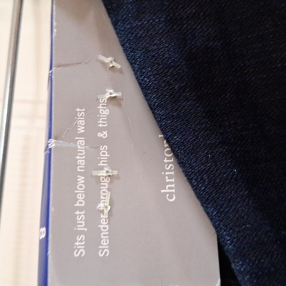 Christopher & Banks Pull On Jeans 8 Signature Slimming Modern Fit Narrow Boot - Picture 4 of 9